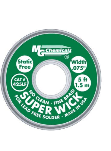 MG Chemicals 425-LF Series #3 High Temperature Super Wick For Lead Free Solder