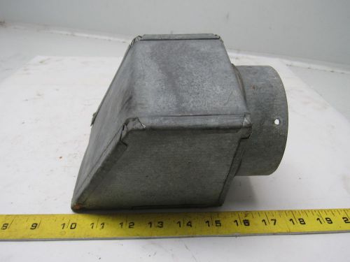 Galvanized duct exhaust/vacuum hood 4&#034; duct hvac for sale
