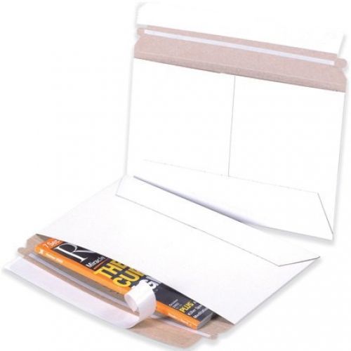 Aviditi rm19ss side loading flat mailer, 6&#034; length x 9&#034; width, white (case of for sale