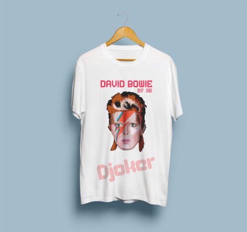 David Bowie T SHIRT Top 1947-2016 David Bowie Blackstar T-Shirt Tee Size S - 5XL