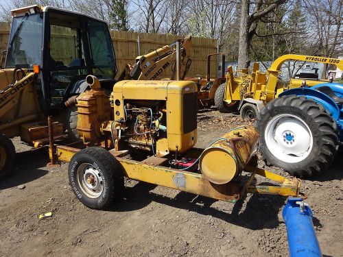 Barnes Water Pump FORD 172 Diesel Engine RUNS EXC. VIDEO! Trash Tractor