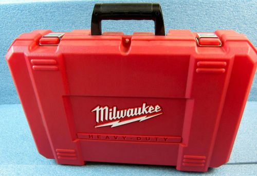 MILWAUKEE RED PLASTIC CARRYING CASE FOR 0822-24 18V 1/2&#034; DRIVER DRILL KIT
