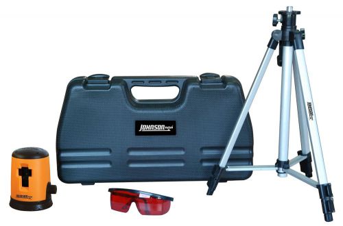 Johnson level and tool 40-0921 self-leveling cross line laser level kit for sale