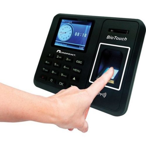 As-Is Acroprint BioTouch Biometric Time Clock