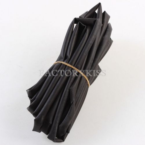 1x 5mm Heat Shrink Tubing Shrinkable Tube Sleeving Wrap Black 5m/5mm CAD