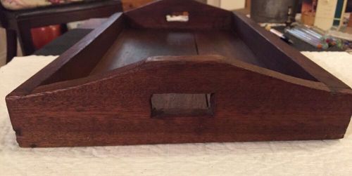 Antique Primitive Wood Handle Serving Tray Handmade