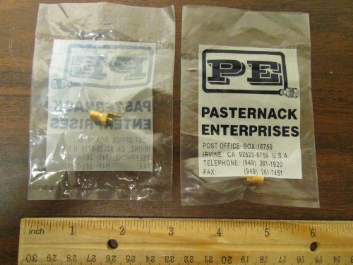 Pasternack Female SMA Coax Connector For 1mm Coax New