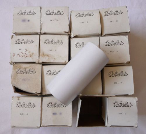 16 NEW CABELAS Nr. 2 printer paper rolls - 4 inches wide