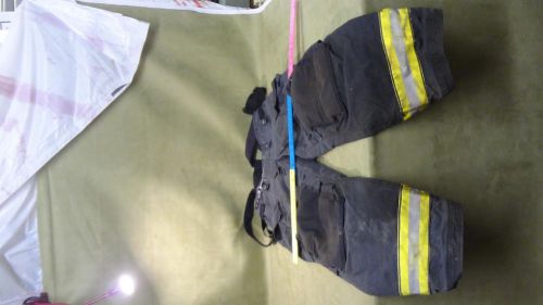 Fire fighting trousers cairns turnout gear g-xcel e1177410 waist 36 length 30 for sale
