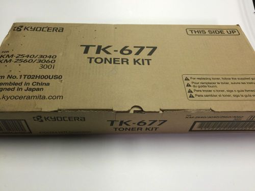 NEW GENUINE KYOCERA TK-677 TONER KIT KM-2540/3040/2560/3060/300i 300ix TK677