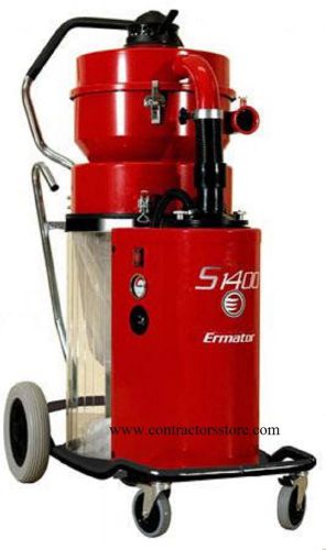 Ermator s1400 hepa extractor dust collector vac 4 concrete grinder for sale