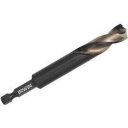 1/2&#034; Turbomax Black And Gold Drill Bit, 1-Piece, Impact Performance Series