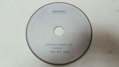 Norton 8 x 1/4 x 1 1/4 Diamond Grinding Wheel SD320-R100B56-1