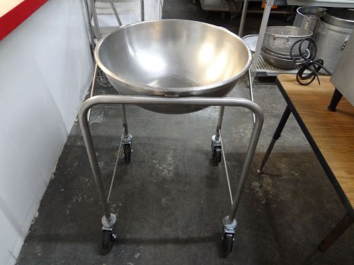 Vollrath mobile mixing bowl 30qt # 79001 cart #79300 bowl #794 for sale