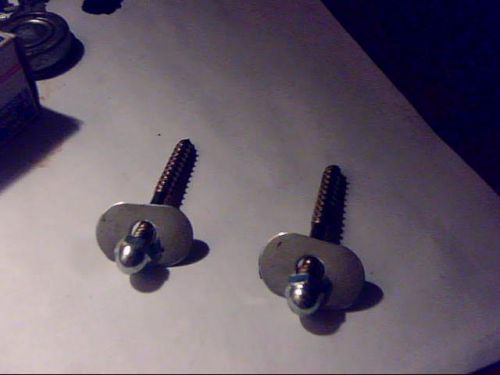 Toilet bowl hold down screws 2&#034; for sale