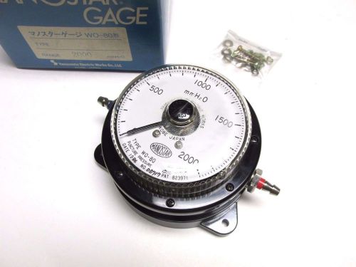 Nib .. yamamoto manostar gage puncture pressure air only w0-80 .. vg-45a for sale