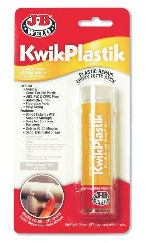 Jb weld kwik plastik epoxy putty plastic fiberglass  kwikplastik repair stick for sale