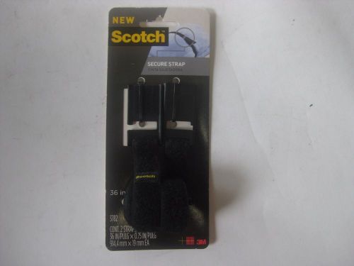 New 3m scotch 36 in x 0.75  secure strap 2 straps  model 3782 for sale
