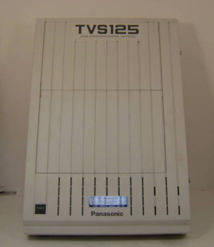 PANASONIC VOICE PROCESSING SYSTEM MODEL # KX-TVS125