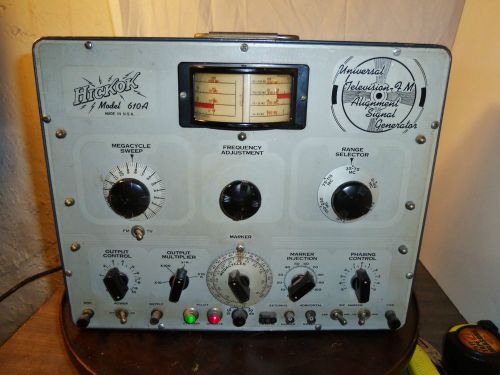 Working Hickok Model 610 A Universal Television FM Alignment Signal Generator