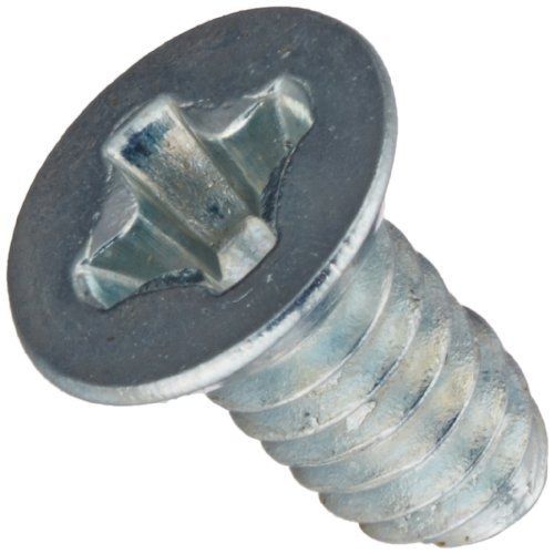 Small Parts Steel Thread Rolling Screw for Metal, Zinc Plated, 82 Degree Flat