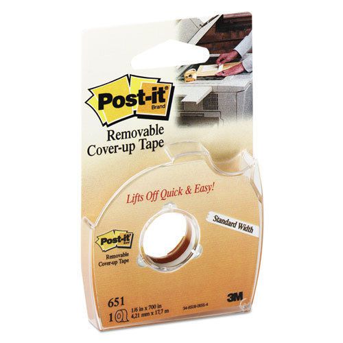 Labeling &amp; Cover-Up Tape,, Non-Refillable, 1/6&#034; x 700&#034; Roll