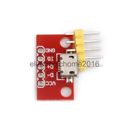 Micro-b usb breakout signal board phone power charging converter module 5pin for sale