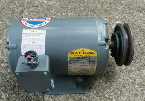 Baldor Industrial Motor Three Phase M3116T 35A11-81 208-230/460V 1HP 1725rpm