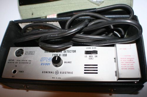 VTG General Electric Mars 25301 Type H-10B Halogen Leak Detector 420805AAAA7