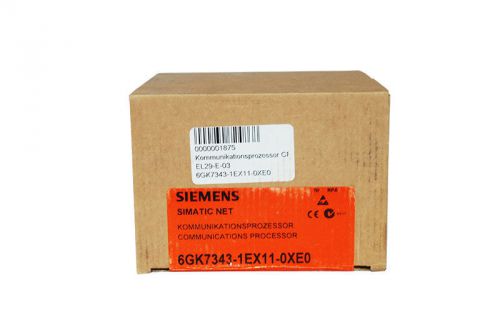 Siemens 6gk7343-1ex11-0xe0 e-stand 2 simatic net new for sale