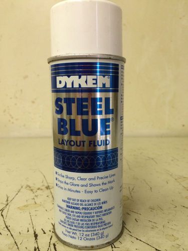 Qty of 4 Cans - DYKEM Steel Blue Layout Fluid - 12 oz Aerosol Can