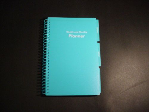 Light Blue ~ Weekly Daily Monthly Planner ~ Appointment Book ~ Student Planner