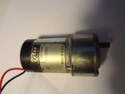 12V DC Motor with connectors from TRW Elecronic  Component Group