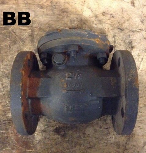 Nibco f-918-b ibbm 2-1/2&#034; flanged swing check valve 125swp 200wog for sale