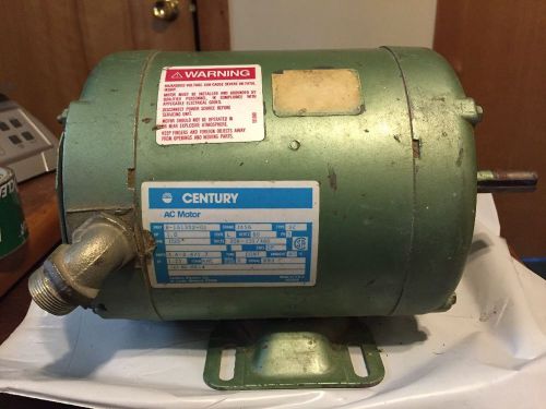 Century AC Motor 3-Phase 1 HP