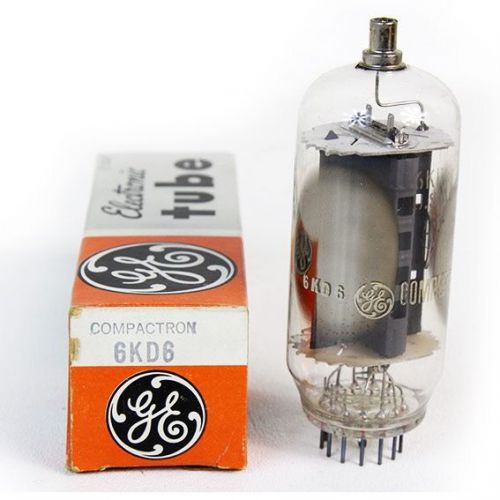 GE General Electric 6KD6 VINTAGE TUBE in box USA Vacuum Tubes Radio Amp