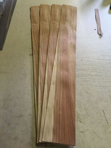 Wood veneer rosewood 4x32 22pcs total raw veneer  &#034;exotic&#034; rw17 6-15-16 for sale
