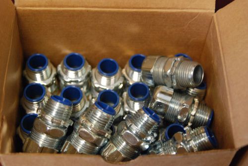 T&amp;B Fittings, 5331 Lot of 26, 3/8&#034;, Liquidtight Flexible Connector, New in Box