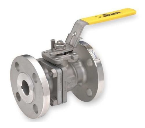 New sharpe 1/2&#034; stainless steel 316 face flange ball valve 2-piece for sale
