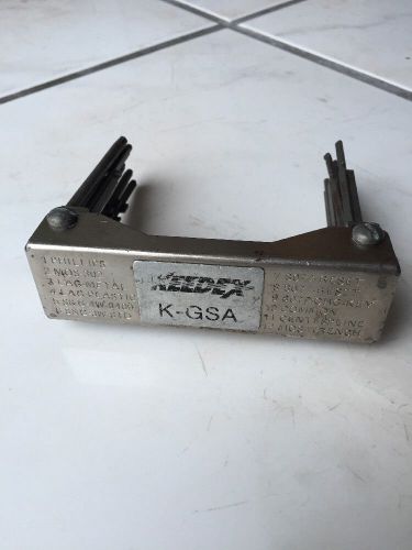 Keedex KDK-GSA GSA Safe Combination Change Key Tool Set Locksmith Reset Tool