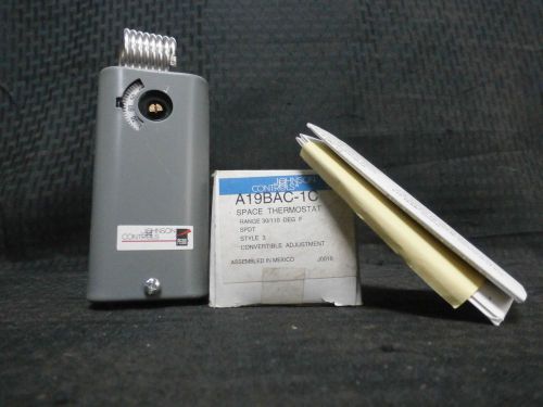 Johnson Controls, A19BAC-1C, Space Thermostat