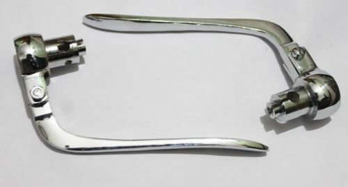 Inverted Lever Break Clutch 7/8&#034; Handle Bar Chrome Cafe Racer Chopper Bobber BSA