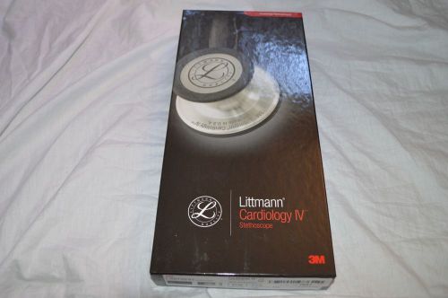 New 3m littmann cardiology iv stethoscope 27 inch hunter green tube steel for sale