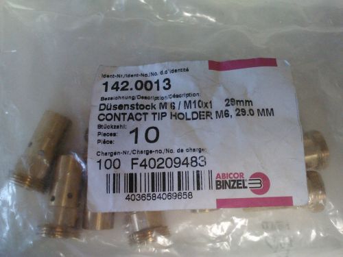Abicor binzel contact tip holder m6 29mm  142.0013 for sale