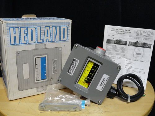 HEDLAND * FLOW-ALERT * FLOW SWITCH * P/N: H600A-001-F1 * NEW IN THE BOX