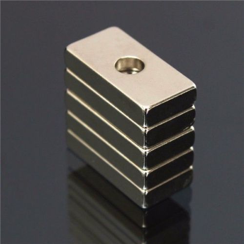 5pcs 20x10x4mm N35 Strong Cuboid Magnets Rare Earth Neodymium Magnets With 4mm H