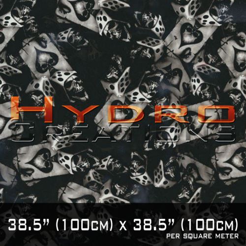 HYDROGRAPHIC FILM FOR HYDRO DIPPING WATER TRANSFER FILM GAMBLERS ADDICTION