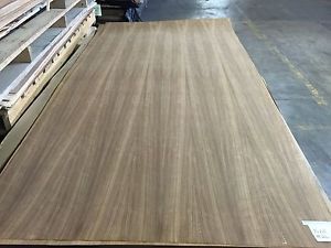 Wood Veneer QTR Teak 48x98 1 Piece 10Mil Paper Backed &#034;EXOTIC&#034; STOCK