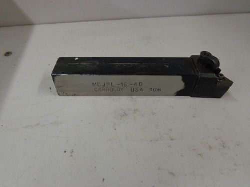 CARBOLOY LATHE TOOL HOLDER MDJPL-16-4D STK8567