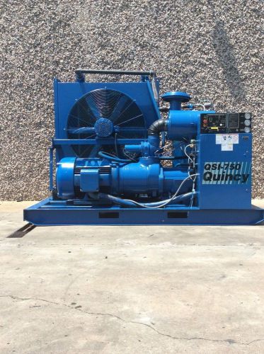 150hp quincy screw air compressor, #960 for sale